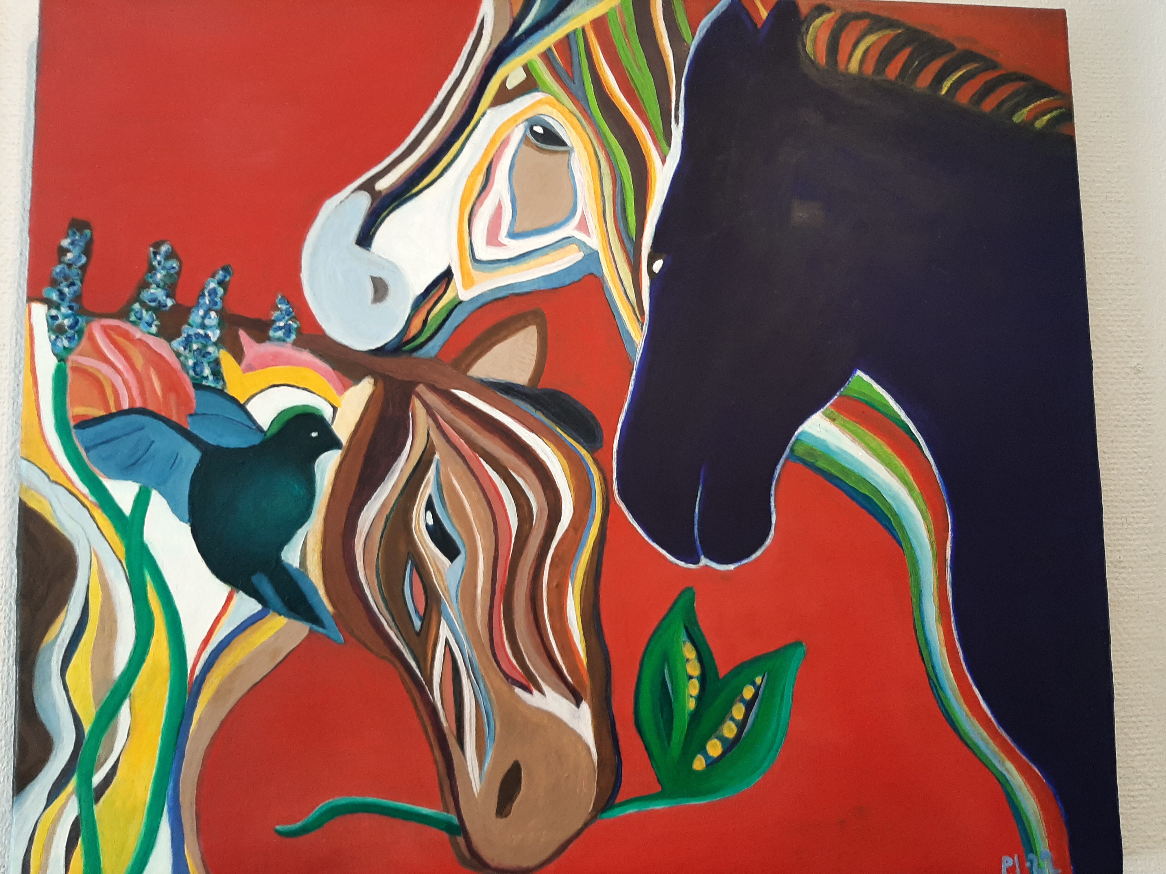 Tre Hästar - Päivi Jokio